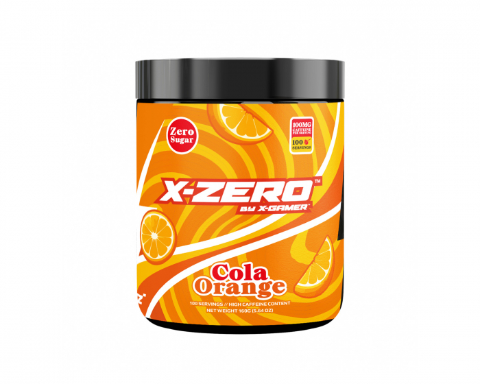 X-Gamer X-Zero Cola Orange - 100 Portionen