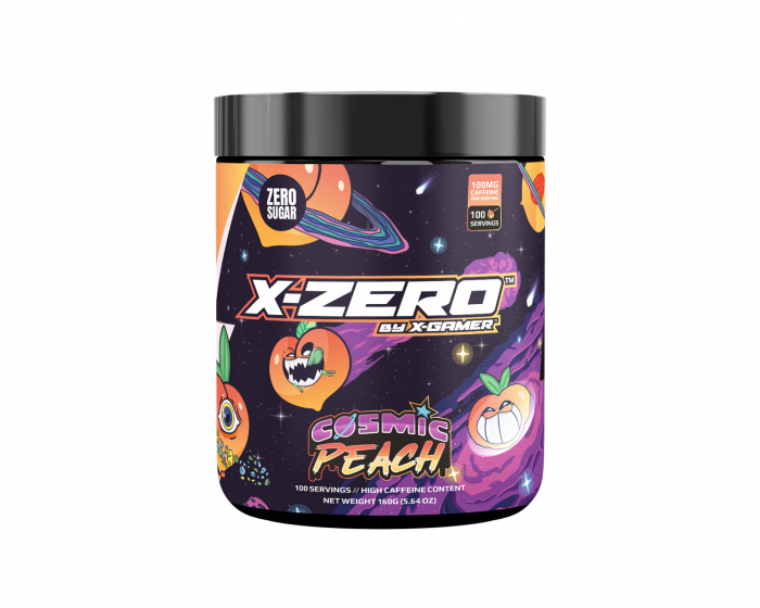 X-Gamer X-Zero Cosmic Peach - 100 Portionen