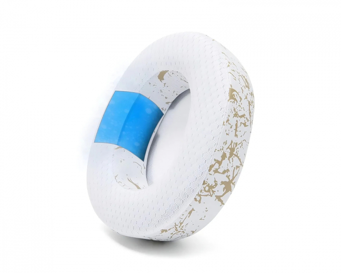 Wicked Cushions FreeZe Nova Pro Wireless Ohrpolster - Gold Marble