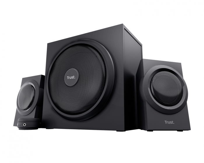 Trust Yuri 2.1 Lautsprecher mit Subwoofer - Schwarz