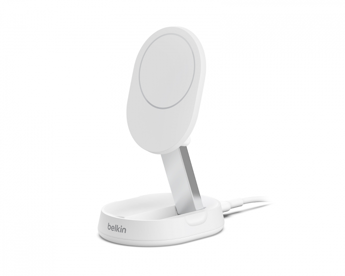 Belkin Boost Charge Pro Qi2 15W Magnetischer Ladeständer - Weiß