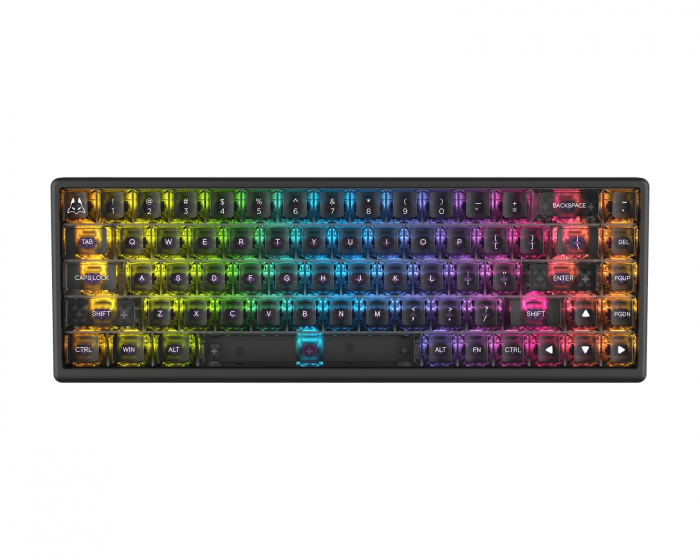 Arbiter Studio Polar 65 - Magnetische Gaming-Tastatur ISO French - Phantom Black [Hall Effect]