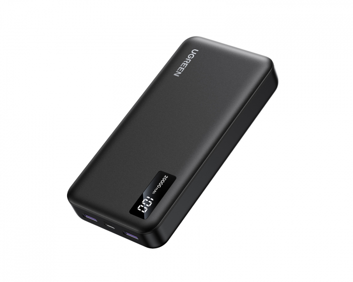 UGREEN Two-Way Schnelllade-Powerbank 20000 mAh - Schwarz