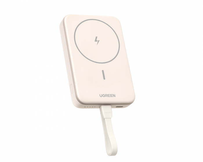 UGREEN Magnetische kabellose Powerbank 10000 mAh - Beige