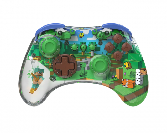 PDP REALMz Drahtloser Controller - Minecraft Forest Biome