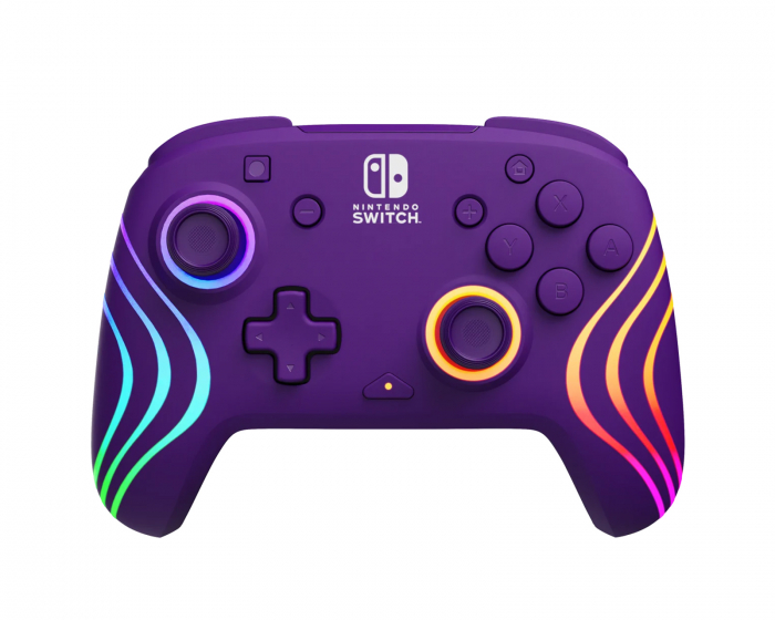 PDP Afterglow Wave with Motion Kabelloser Controller - Lila (Nintendo Switch)