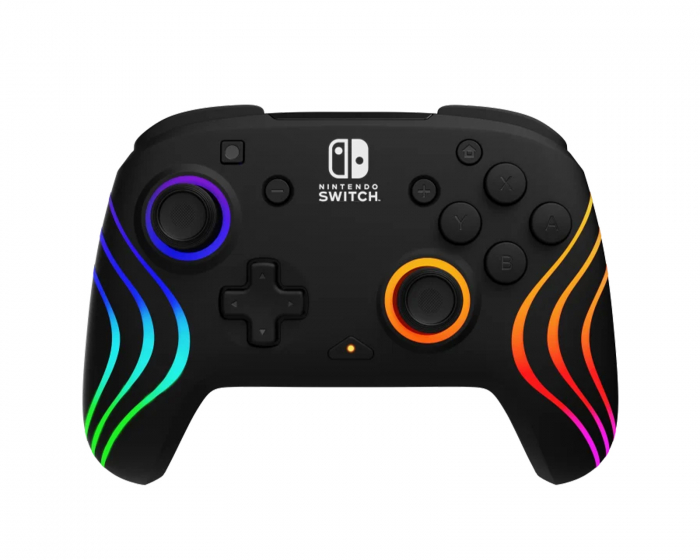 PDP Afterglow Wave with Motion Kabelloser Controller - Schwarz (Nintendo Switch)