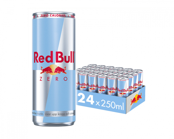 Red Bull ZERO 250ml - 24-Stück