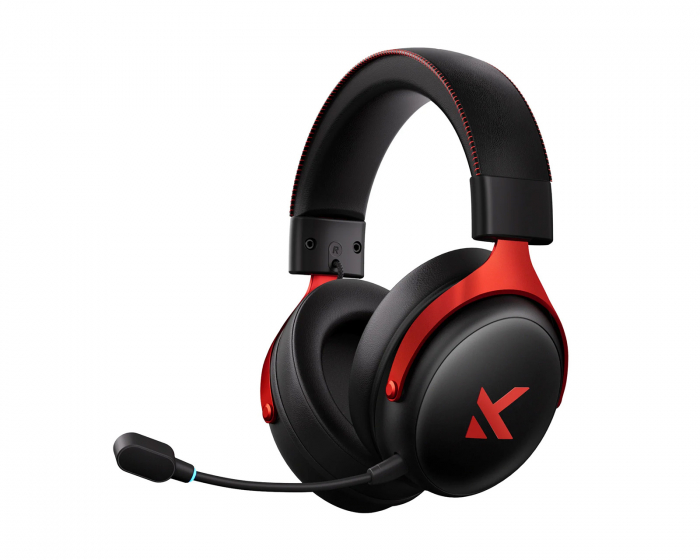 MCHOSE V9 Pro Kabellose Headset - Schwarz/Rot