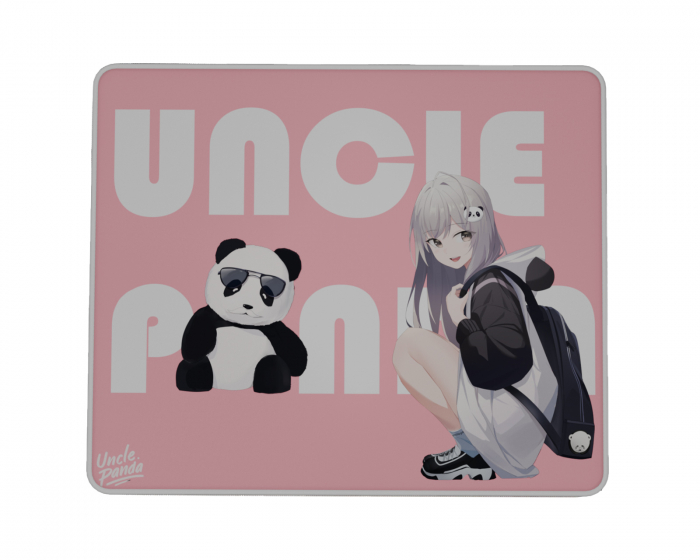 Uncle Panda Candy Girl Gaming-Mauspad - Rosa