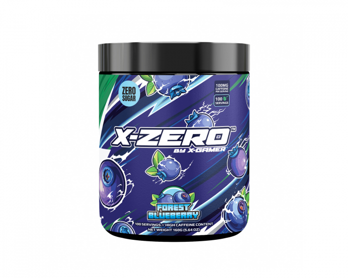 X-Gamer X-Zero Forest Blueberry - 100 Portionen