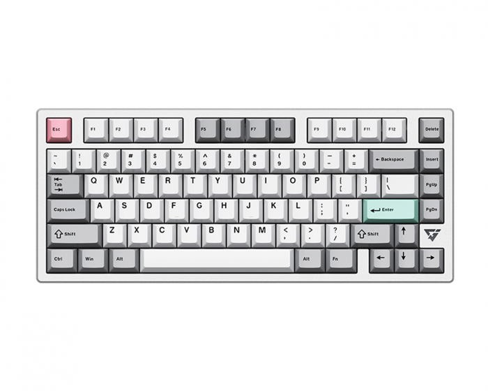 ATK V75K Aluminium Kabellose Tastatur ANSI [Anya Linear] - Silber