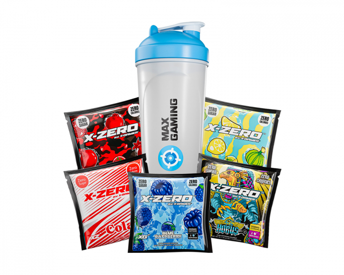 X-Gamer X-Zero 2nd Sample Pack + Shaker (10 Portionen)