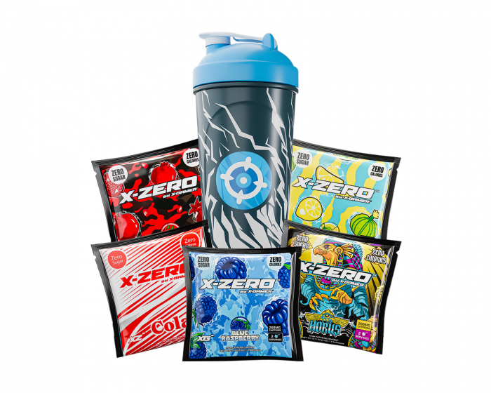 X-Gamer X-Zero 3rd Sample Pack + Shaker (10 Portionen)