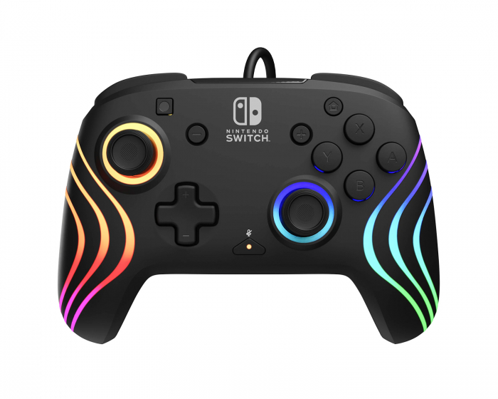 PDP Afterglow Wave Wired Controller - Schwarz (Nintendo Switch)