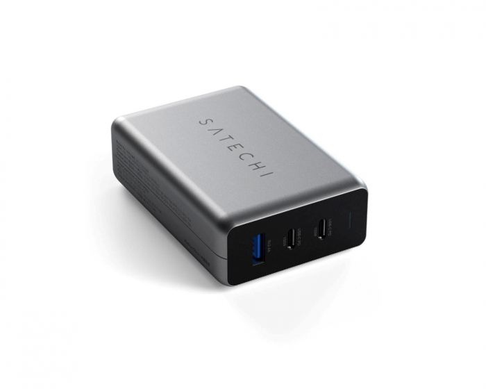 Satechi 100W PD USB-C GaN Reiseladegerät - 3 Anschlüsse