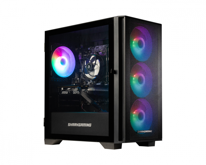 Shark Gaming Shark Maelstrom R709 Gaming-PC - RX 7600XT - Ryzen 7 5700X