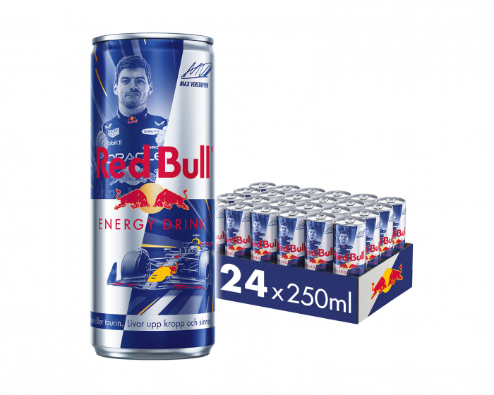 Red Bull Original Max Verstappen Edition 250ml - 24-Stück