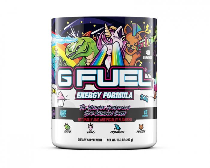 G FUEL Murdercorn Sour Rainbow Candy - 40 Portionen