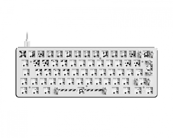 Pulsar PCMK HOTSWAP 60% Barebone ISO - Weiß (DEMO)