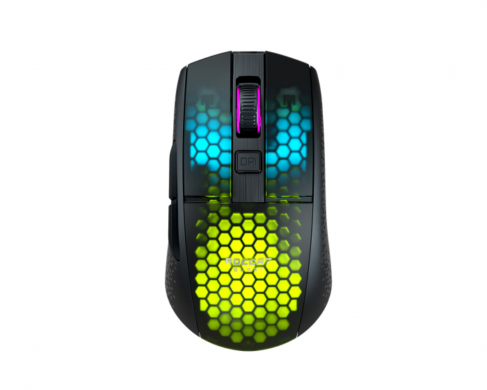 Roccat Burst Pro Air Kabellos Gaming-Maus - Schwarz (DEMO)