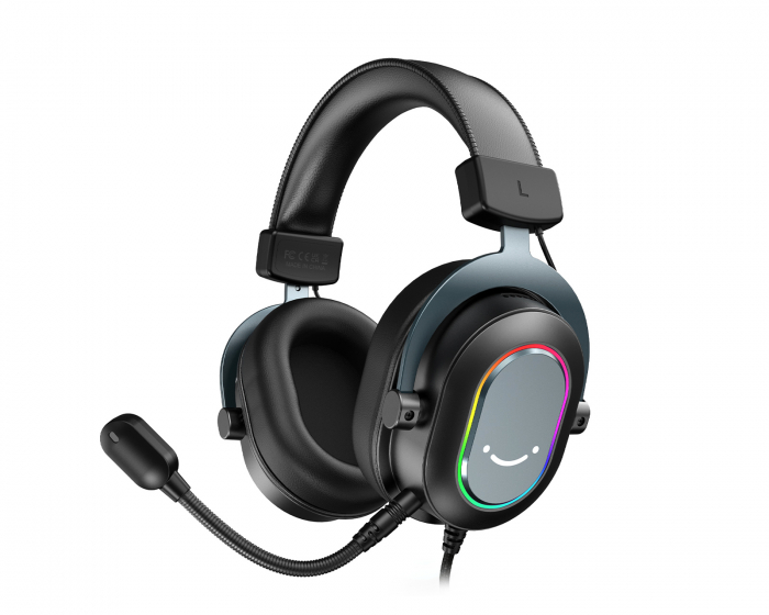 Fifine H6 USB 7.1 Gaming-Headset RGB - Schwarz (DEMO)