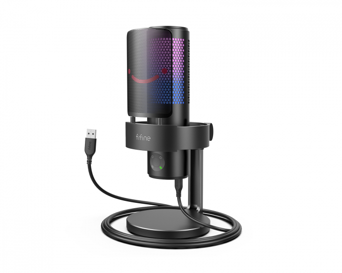Fifine AMPLIGAME A9 USB Gaming Mikrofon RGB - Schwarz (DEMO)