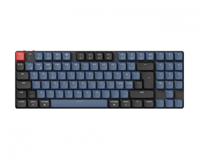 Keychron K13 Pro Low Profile Hotswap Kabellos Tastatur RGB Aluminium [Gateron G Pro Red] (DEMO)