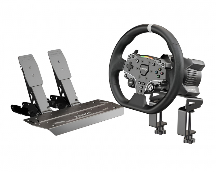 Moza Racing R3 Racing Simulator (R3 Base, ES Wheel, SR-P Lite Two Pedals, tischklemme) (DEMO)