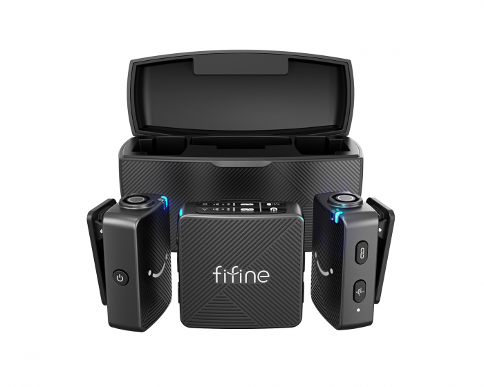 Fifine M9 Dual Wireless Microphone System - Funkmikrofon (DEMO)