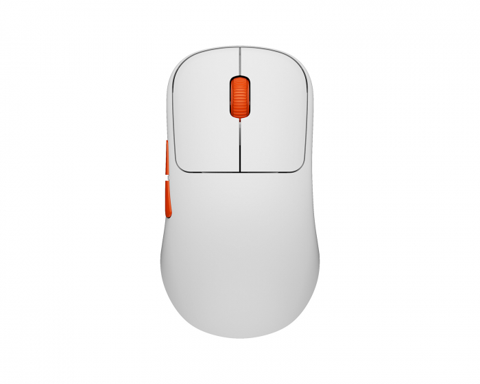 Waizowl Cloud Wireless Gaming-Maus - Weiß/Orange (DEMO)