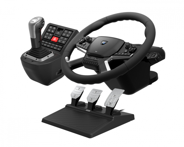 Hori Force Feedback Truck Control System - LKW Lenkrad (DEMO)