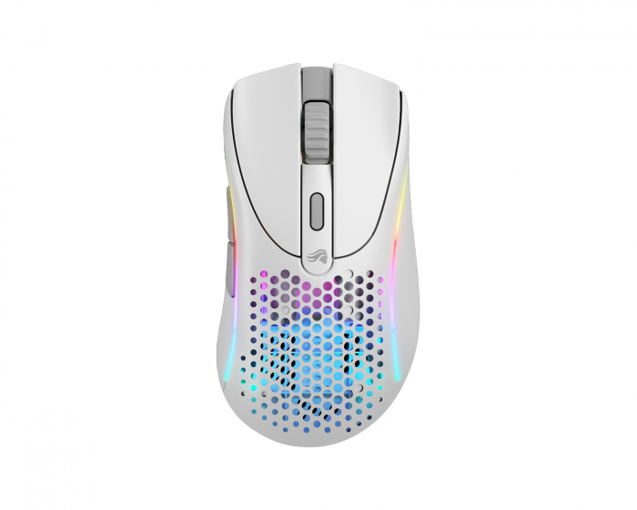 Glorious Model D 2 Kabellose Gaming-Maus - Matte White (DEMO)