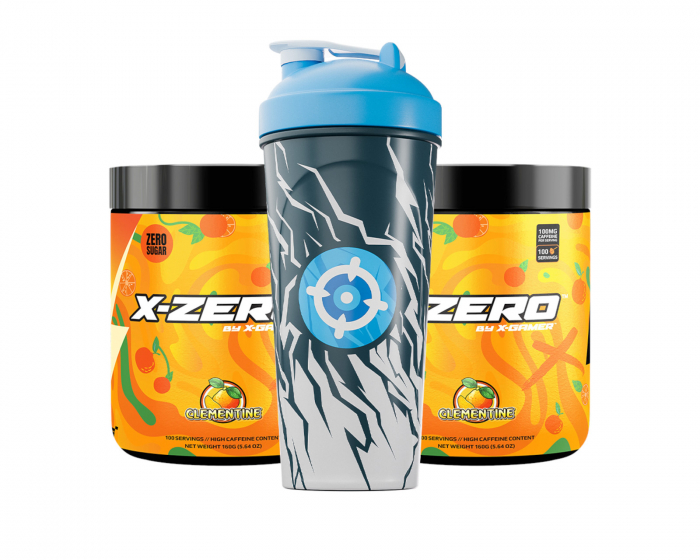 X-Gamer X-Zero Clementine - 2 x 100 Portionen