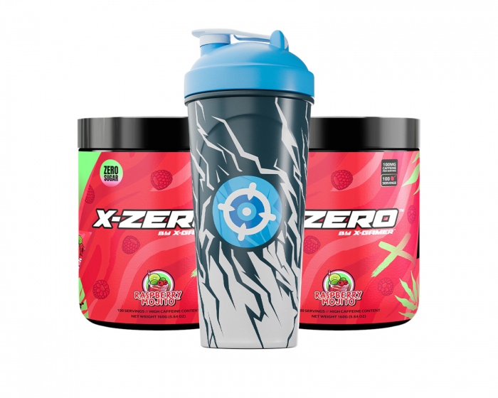 X-Gamer X-Zero Raspberry Mojito - 2 x 100 Portionen