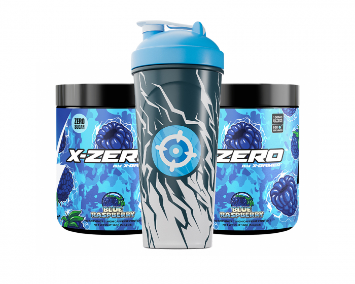 X-Gamer X-Zero Blueraspberry - 2 x 100 Portionen