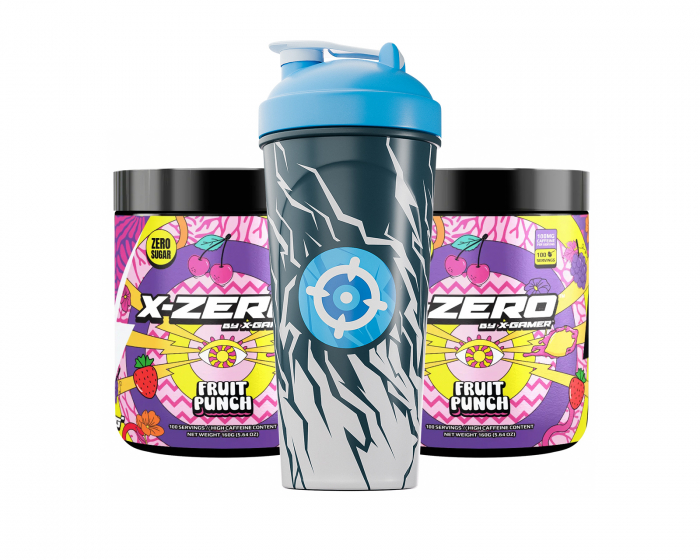 X-Gamer X-Zero Fruit Punch - 2 x 100 Portionen