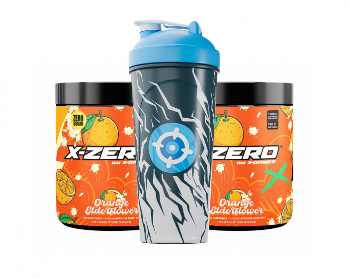 X-Gamer X-Zero Orange Elderflower - 2 x 100 Portionen