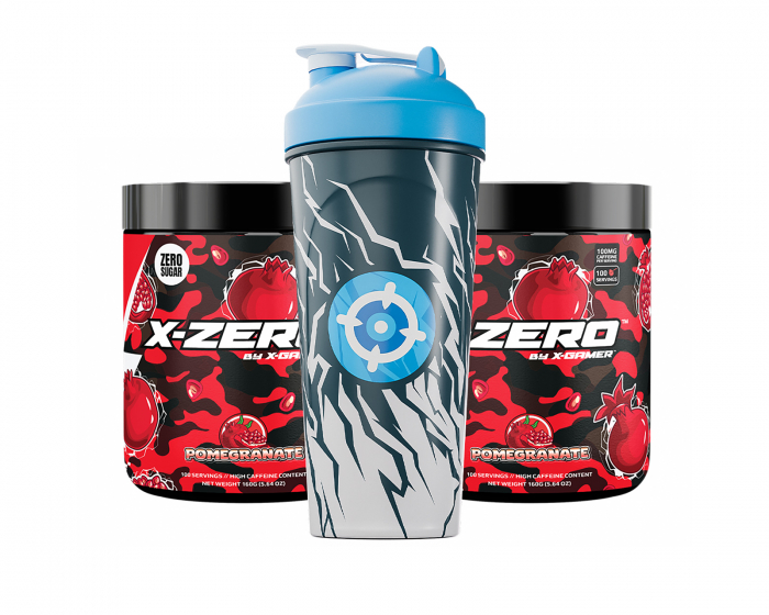 X-Gamer X-Zero Pomegranate - 2 x 100 Portionen