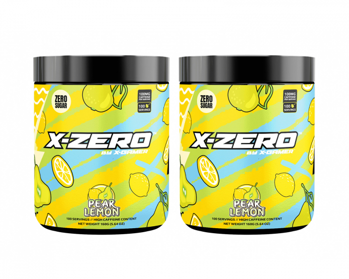 X-Gamer X-Zero Pear Lemon - 2 x 100 Portionen