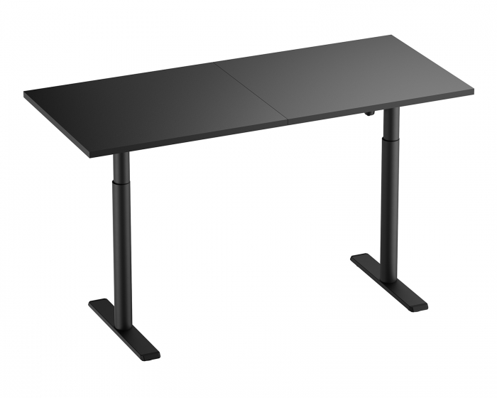 MaxMount Schreibtisch Elektrisch Höhenverstellbar 1600x700mm - Schwarz