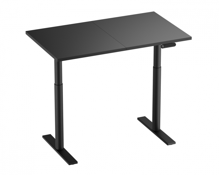 MaxMount Premium Schreibtisch Elektrisch Höhenverstellbar 1200x700mm - Schwarz