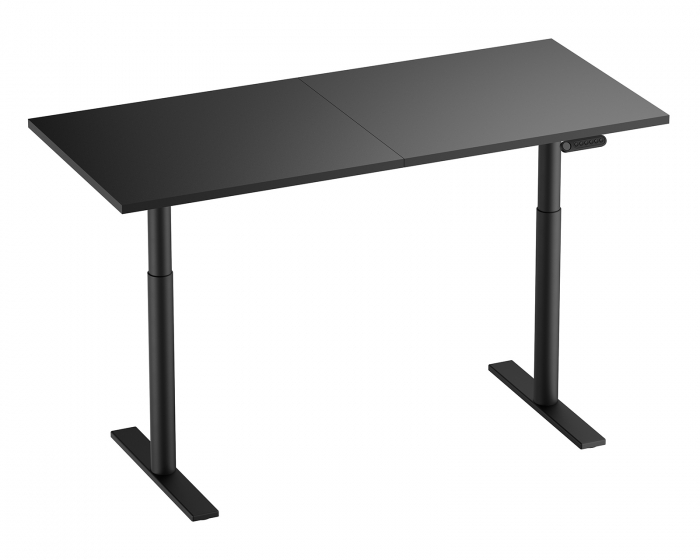 MaxMount Premium Schreibtisch Elektrisch Höhenverstellbar 1600x700mm - Schwarz