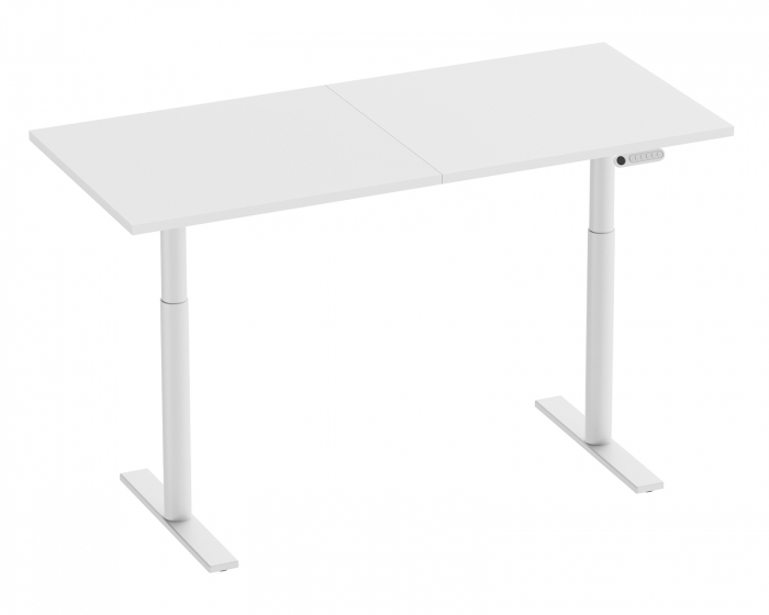 MaxMount Premium Schreibtisch Elektrisch Höhenverstellbar 1600x700mm - Weiß