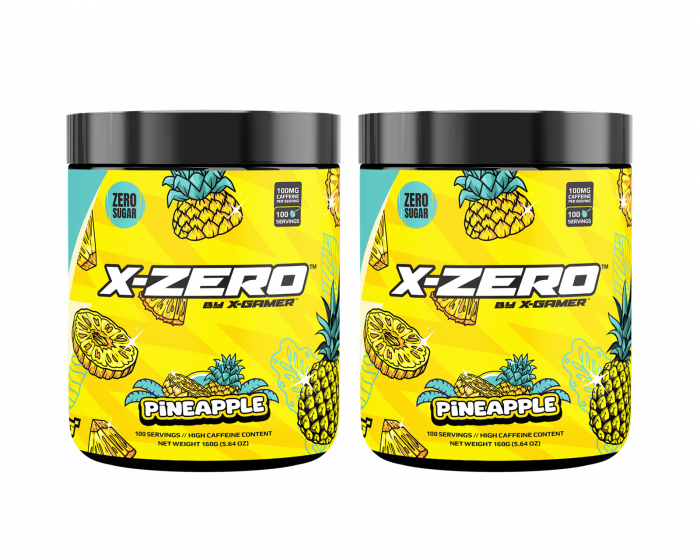 X-Gamer X-Zero Pineapple - 2 x 100 Portionen