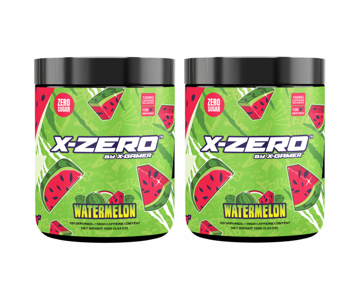 X-Gamer X-Zero Watermelon - 2 x 100 Portionen