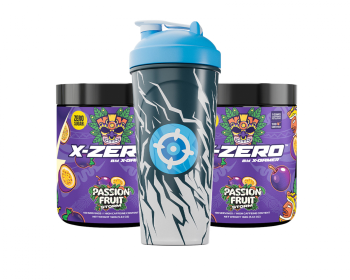 X-Gamer X-Zero Passion Fruit Storm - 2 x 100 Portionen